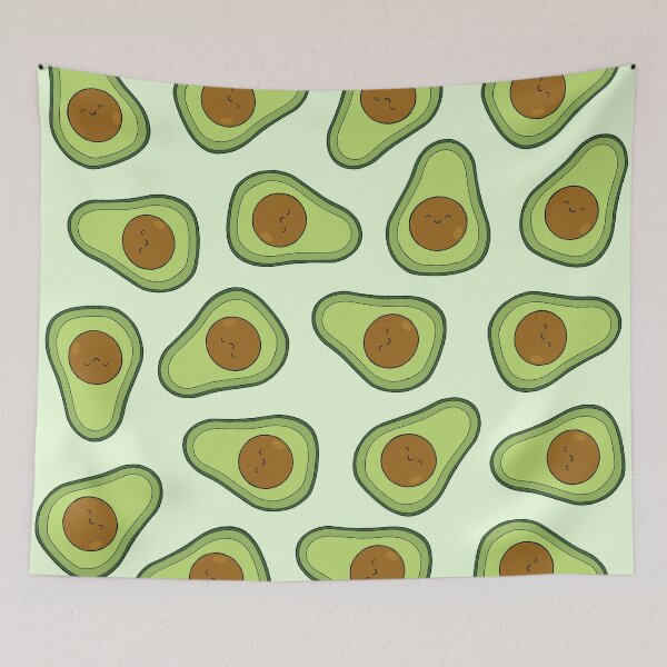 Item preview, Cute Avocado Pattern designed and sold by BaconPancakes21.