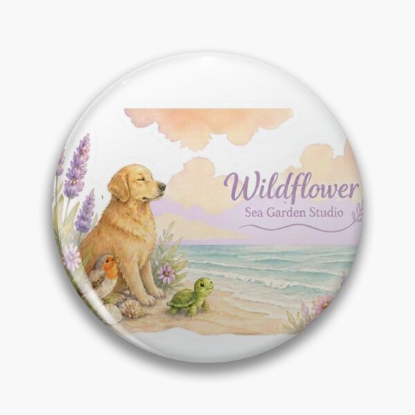 Item preview, Wildflower Sea Garden Studio Garden Dog and Friends designed and sold by Wildflower Sea Garden Studio.