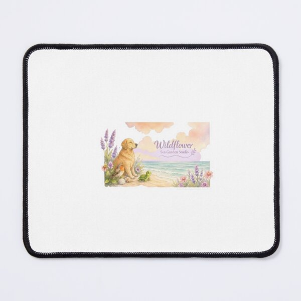 Item preview, Wildflower Sea Garden Studio Garden Dog and Friends designed and sold by Wildflower Sea Garden Studio.