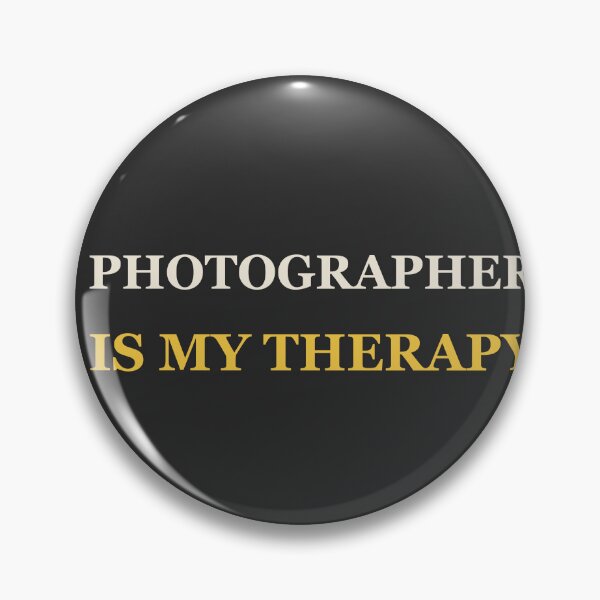 Item preview, Photographer Is My Therapy - Photographer designed and sold by RetroThreadWorks.