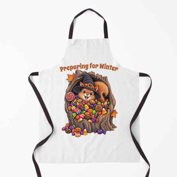 Item preview, Preparing for Winter – Cute Squirrel Halloween Candy Design designed and sold by Buli89.
