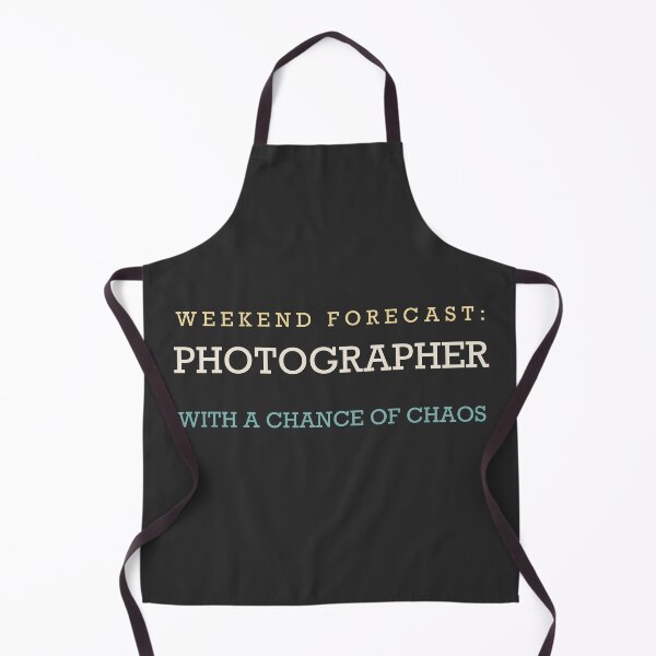 Artikelvorschau, Wochenendprognose: Fotograf mit einer Chance auf Chaos - Fotograf entworfen und verkauft von RetroThreadWorks.