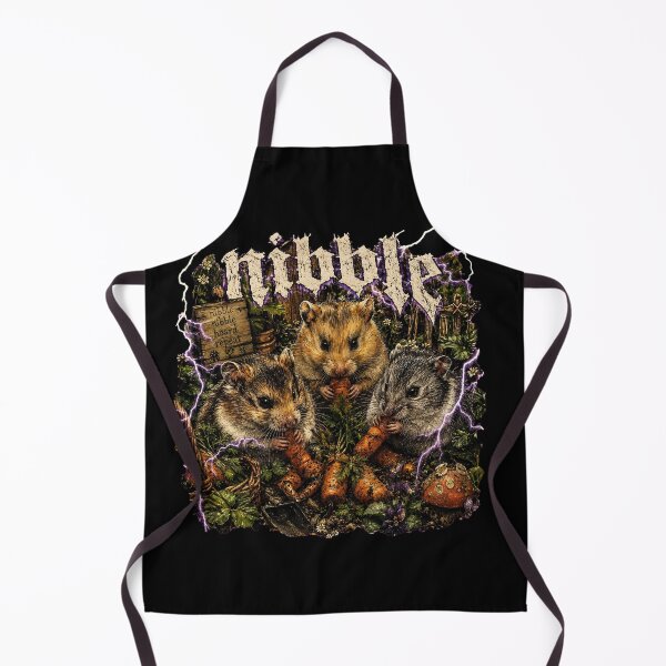 Item preview, Nibble Nibble Hoard Repeat - Metal Hamster Garden designed and sold by Neurospicy Trolls.