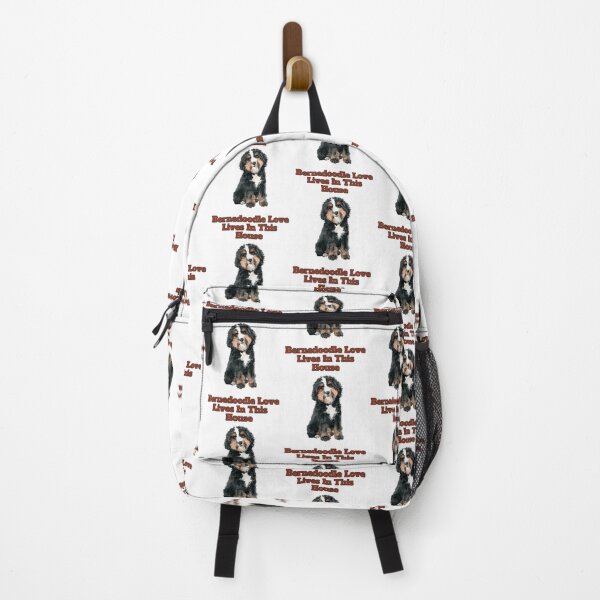 Item preview, Bernedoodle Love Lives In This House Watercolor Design designed and sold by NatureUnleashed.