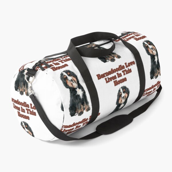 Item preview, Bernedoodle Love Lives In This House Watercolor Design designed and sold by NatureUnleashed.
