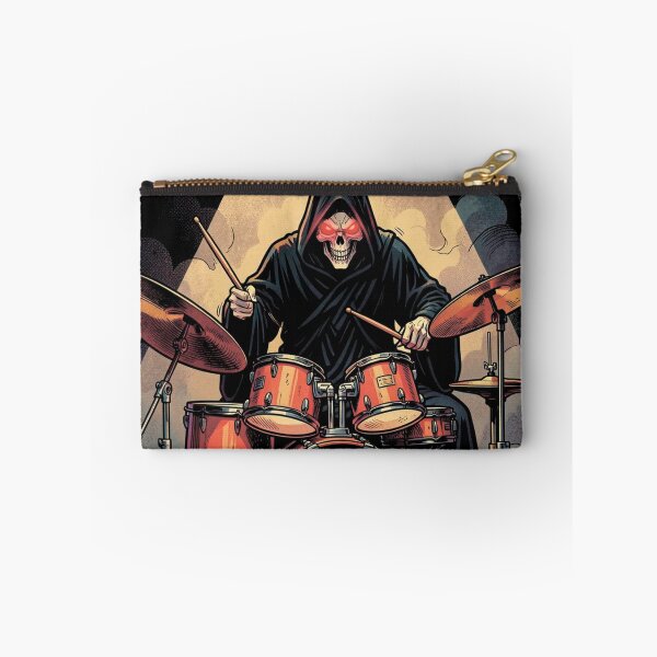Item preview,  The Grim Reaper playing the drums designed and sold by MagelliShop.