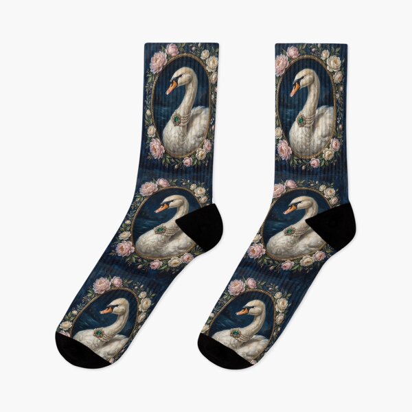 Artikelvorschau, Royal Swan Smaragdperlenmedaillon entworfen und verkauft von The Real Beast Art.