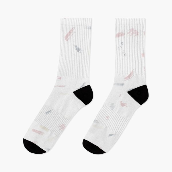 Item preview, Minimalist Abstract Pastel Paint Strokes Couture Pattern Art designed and sold by ShapingMinds.