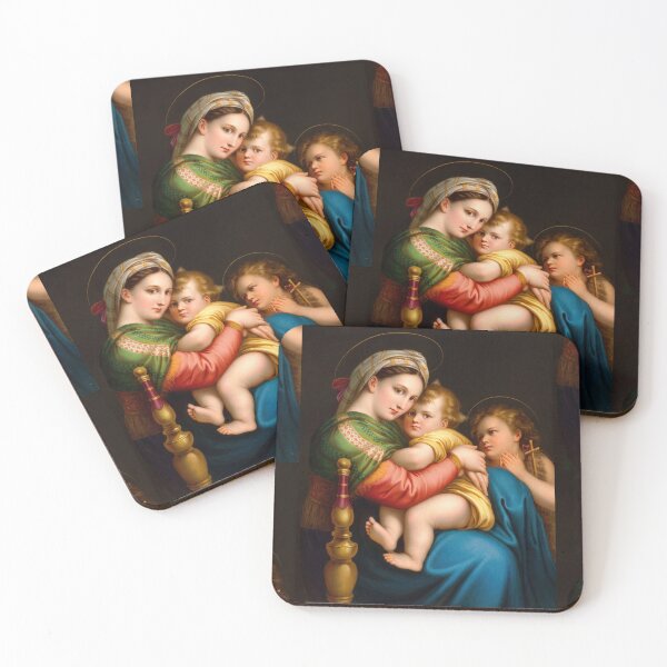 Item preview, Madonna of the Chair with Infant Saints designed and sold by artofuniverse.