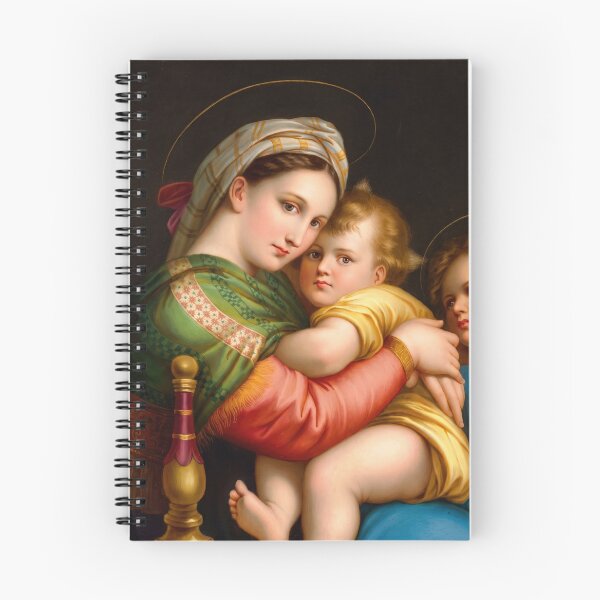 Item preview, Madonna of the Chair with Infant Saints designed and sold by artofuniverse.