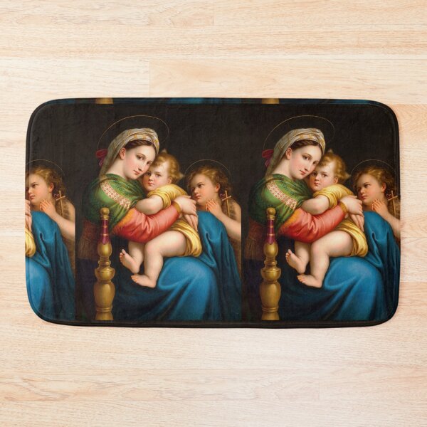 Item preview, Madonna of the Chair with Infant Saints designed and sold by artofuniverse.