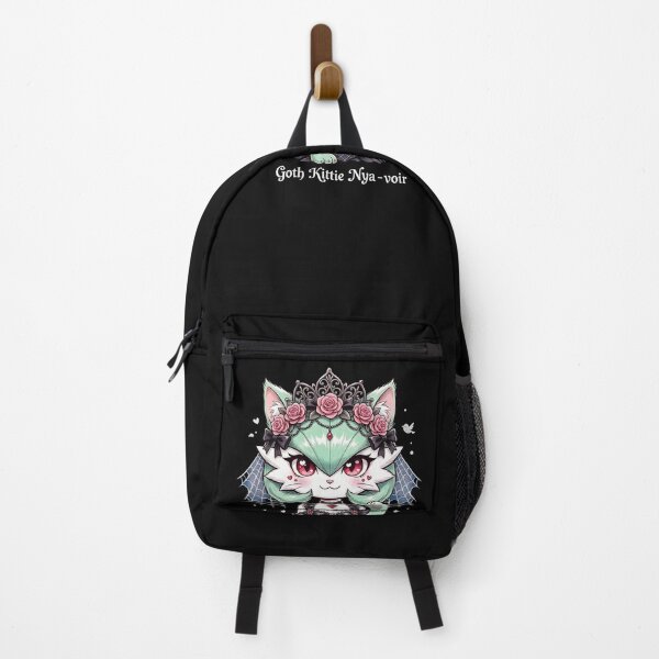 Aperçu de l'œuvre Goth Kittie Nya-voir : l'élégante reine noire créée et vendue par CuteKats.