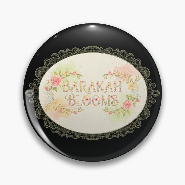 Item preview, Barakah Blooms - Elegant Vintage Ornate Frame Logo designed and sold by D-Islamic.