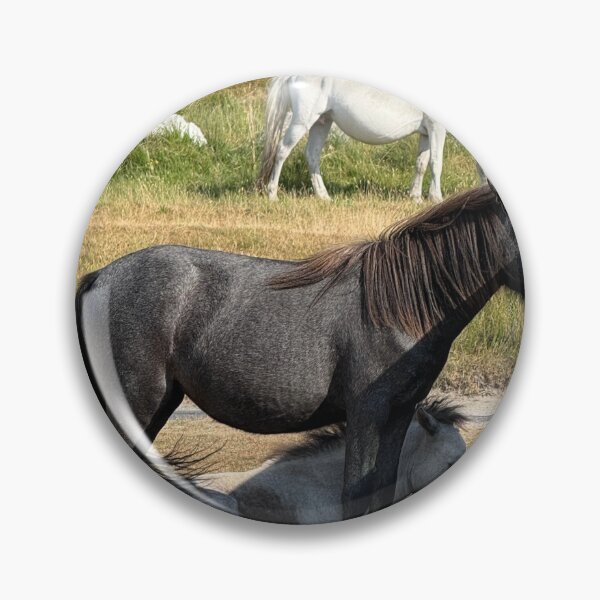 Item preview, Dartmoor ponies finding shade in the heatwave designed and sold by WorthDesigns.