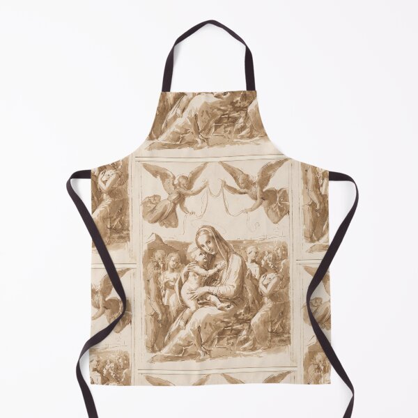 Item preview, Madonna and Child with Angels designed and sold by artofuniverse.