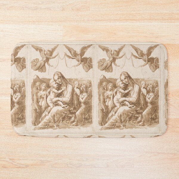 Item preview, Madonna and Child with Angels designed and sold by artofuniverse.