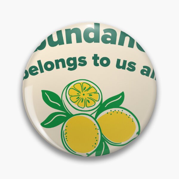 Item preview, abundance belongs to us all - lemons designed and sold by An Abundance Shop.