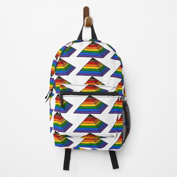 Item preview, Pyramid Rainbow Philly Pride Flag designed and sold by HarveyHandcraftsandDesigns.