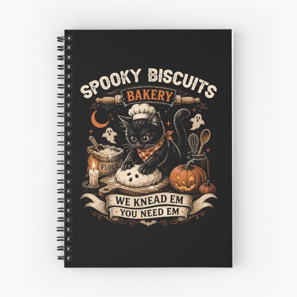 Item preview, Spooky Biscuit Bakery Cat Halloween Baking Cute Black Cat Spooky Season designed and sold by mraihan.