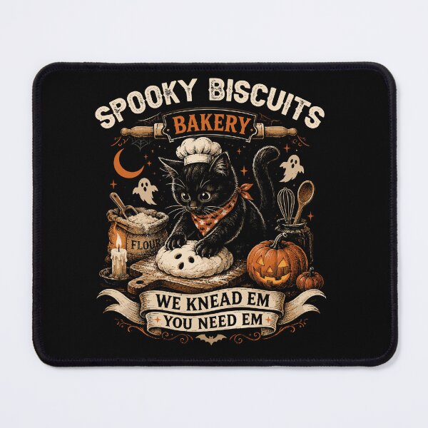 Item preview, Spooky Biscuit Bakery Cat Halloween Baking Cute Black Cat Spooky Season designed and sold by mraihan.