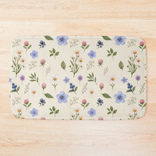 Item preview, Wildflower Meadow Botanical Pattern 1 designed and sold by SimplePoDesign.