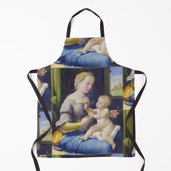 Item preview, Madonna and Child with Pink Carnations designed and sold by artofuniverse.