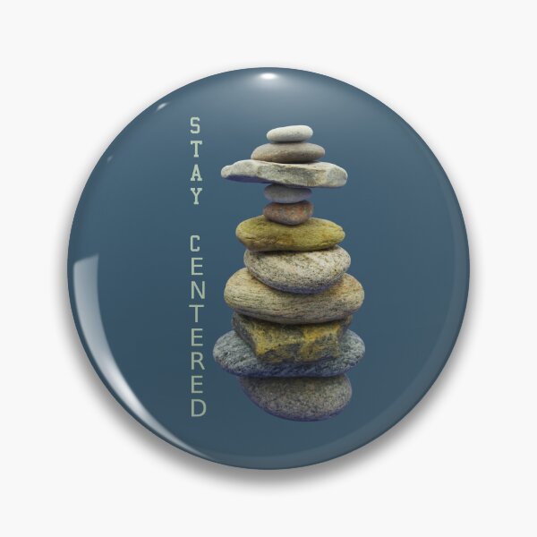 Item preview, Stay Centered Stone Zen Photo Collage designed and sold by JurateArt-DK.