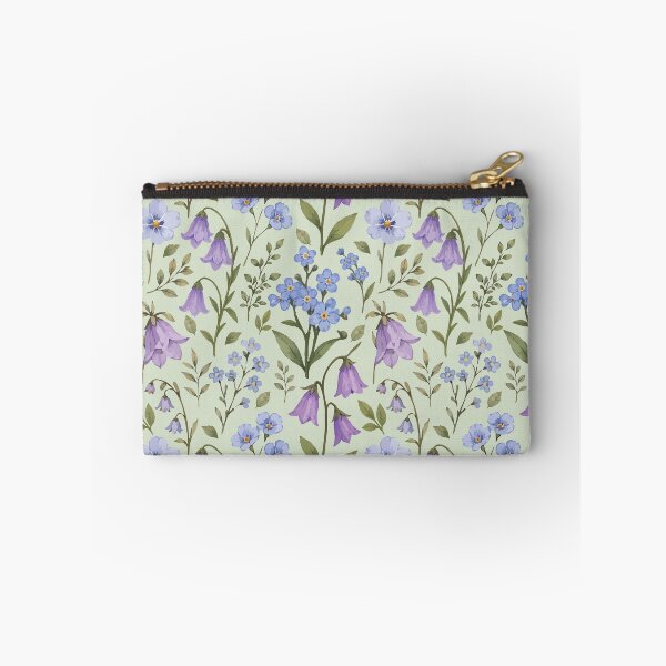 Item preview, Blue & Purple Wildflower Botanical Pattern 2 designed and sold by SimplePoDesign.