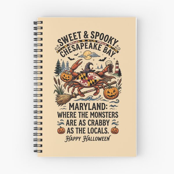Item preview, Where the monsters are as crabby as the locals - Halloween in Maryland designed and sold by ParadoxParadox.