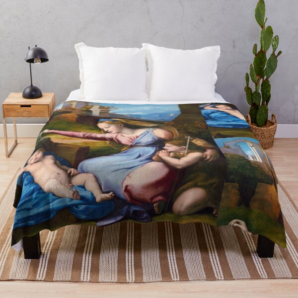 Item preview, Madonna with Sleeping Christ Child and Saint John designed and sold by artofuniverse.