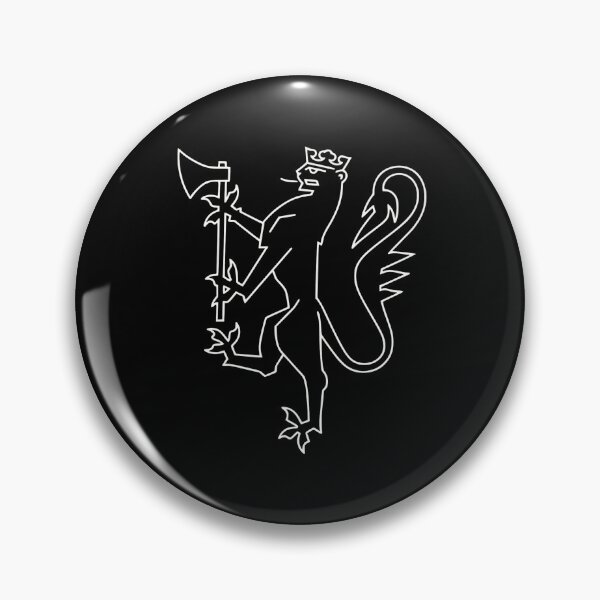 Item preview, Norwegian Royal Coat of Arms - Heraldry design  designed and sold by lachataigne.