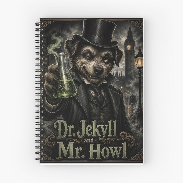 Item preview, Dr. Jekyll and Mr. Howl designed and sold by JLClassics.