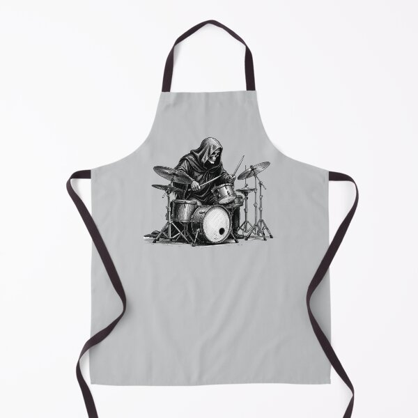 Item preview,  The Grim Reaper playing the drums designed and sold by MagelliShop.