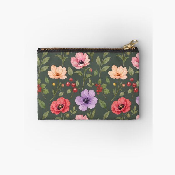 Item preview, Colorful Wildflower & Berry Botanical Pattern 6 designed and sold by SimplePoDesign.