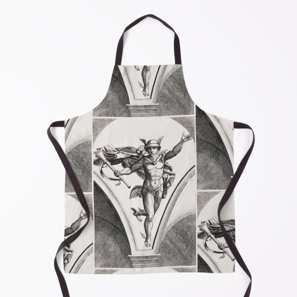 Item preview, Mercury Winged Messenger God in Flight designed and sold by artofuniverse.
