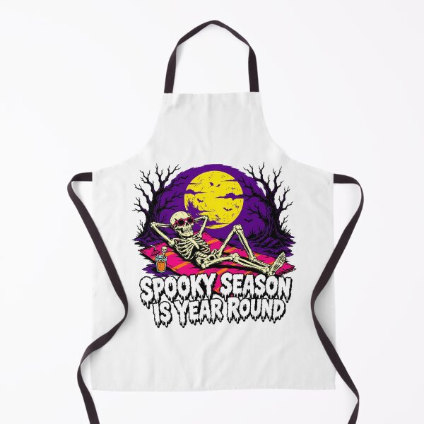 Item preview, Spooky Season Skeleton Beach Summer Vacation designed and sold by chattsuede.