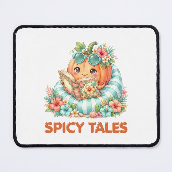 Item preview, Spicy Tales Cozy Pumpkin Reading a Book designed and sold by CleanDecor.