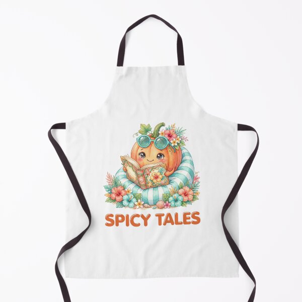 Item preview, Spicy Tales Cozy Pumpkin Reading a Book designed and sold by CleanDecor.