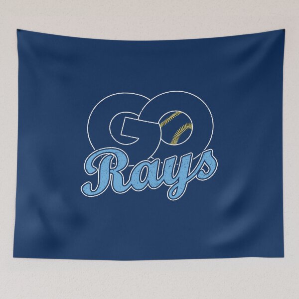 Item preview, Vintage Go Rays Distressed Baseball Sports Fan Cheering Spirit designed and sold by RockTheFeal.