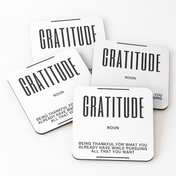 Item preview, Definition of Gratitude Poster designed and sold by RobertJes.