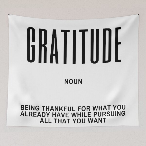 Item preview, Definition of Gratitude Poster designed and sold by RobertJes.