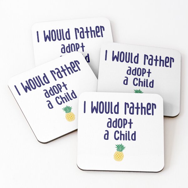 Item preview, Lassiter Would Rather - Adopt a Child - Psych designed and sold by hotchkiss2earth.