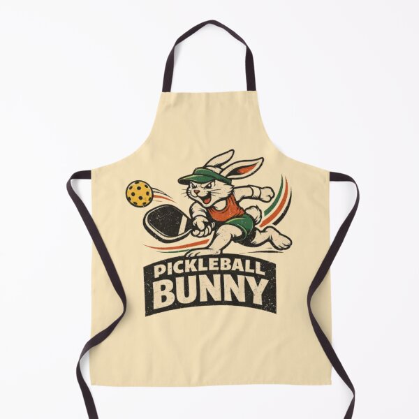 Item preview, Pickleball Bunny – Fun Sports Animal Artwork designed and sold by Dogandesighn.