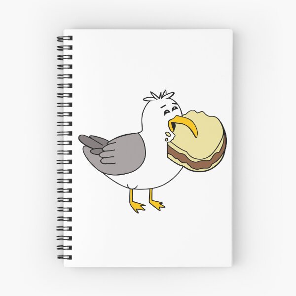Item preview, Seagull Eating A Peanut Butter Sandwich designed and sold by Sartoris Art.