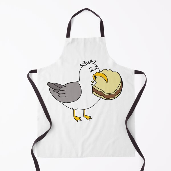 Item preview, Seagull Eating A Peanut Butter Sandwich designed and sold by Sartoris Art.