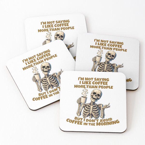 Item preview, Coffee before People designed and sold by Cut & Paste Productions.