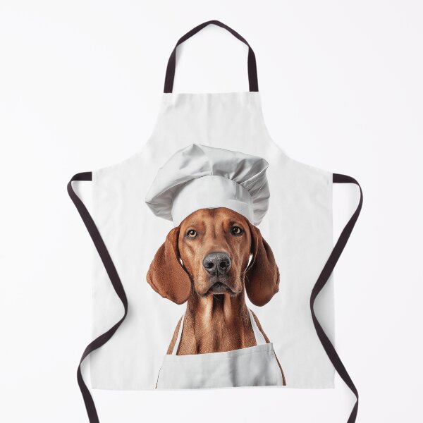 Item preview, Redbone Coonhound Chef Dog Funny Cooking Apron Hat Cute Pet Portrait designed and sold by LazyOwlStore.