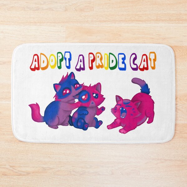 Item preview, Adopt A Pride Cat — Bisexual designed and sold by HistoryHounds.