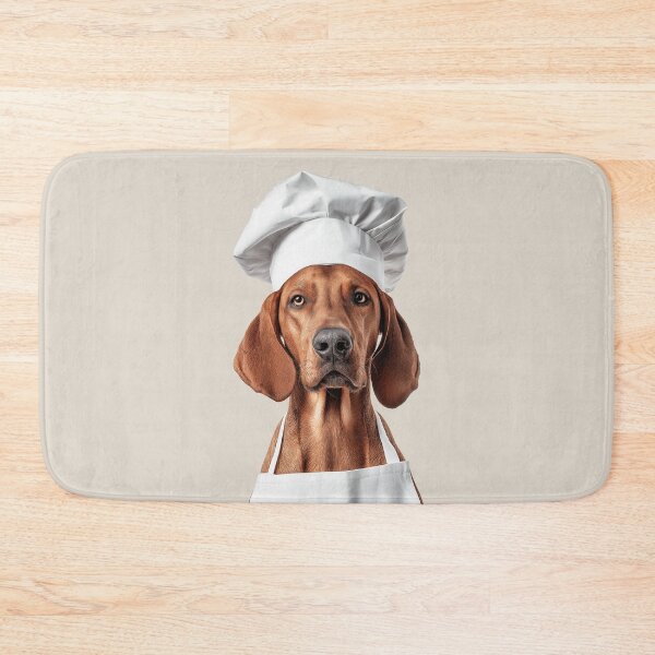 Item preview, Redbone Coonhound Chef Dog Funny Cooking Apron Hat Cute Pet Portrait designed and sold by LazyOwlStore.