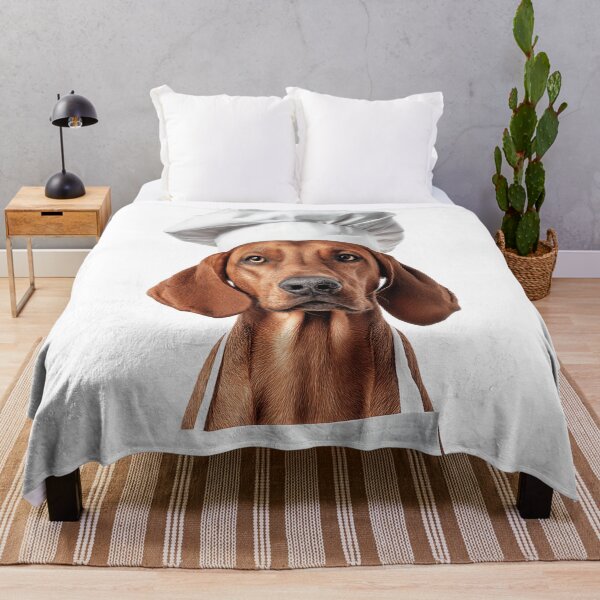 Item preview, Redbone Coonhound Chef Dog Funny Cooking Apron Hat Cute Pet Portrait designed and sold by LazyOwlStore.
